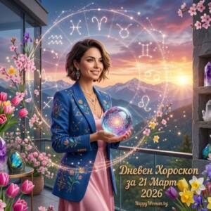 Дневен хороскоп за 21 Март 2026 - събота Дневен хороскоп за 21 Март 2026 - събота
