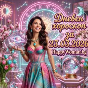 Дневен хороскоп за 23 Март 2026 - понеделник Дневен хороскоп за 23 Март 2026 - понеделник