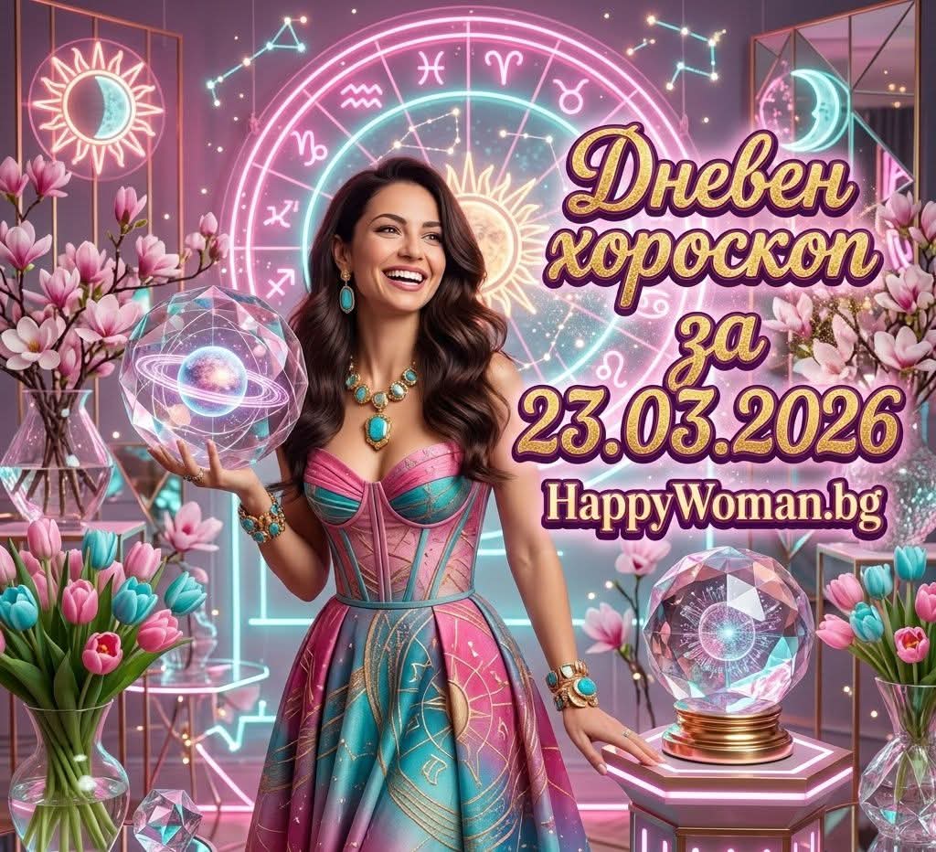 Дневен хороскоп за 23 Март 2026 – понеделник