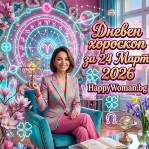 Дневен хороскоп за 24 Март 2026 - вторник Дневен хороскоп за 24 Март 2026 - вторник
