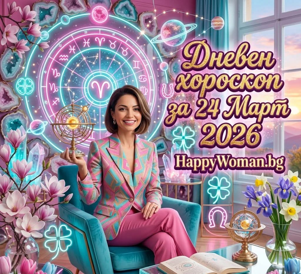 Дневен хороскоп за 24 Март 2026 - вторник Дневен хороскоп за 24 Март 2026 – вторник