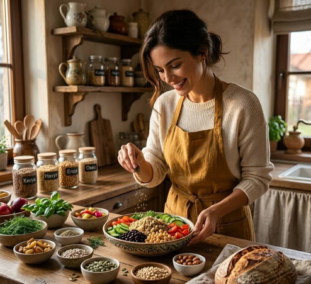Как да заменим вредните рафинирани въглехидрати: по-лек подход към храненето Здравословно Хранене - без рафинирани въглехидрати / снимка с авторски права на списание HappyWoman.bg