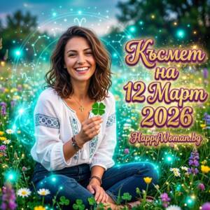 МАГНИТ за Огромен КЪСМЕТ на 12 Март 2026 ще бъдат 5 зодии МАГНИТ за Огромен КЪСМЕТ на 12 Март 2026 ще бъдат 5 зодии