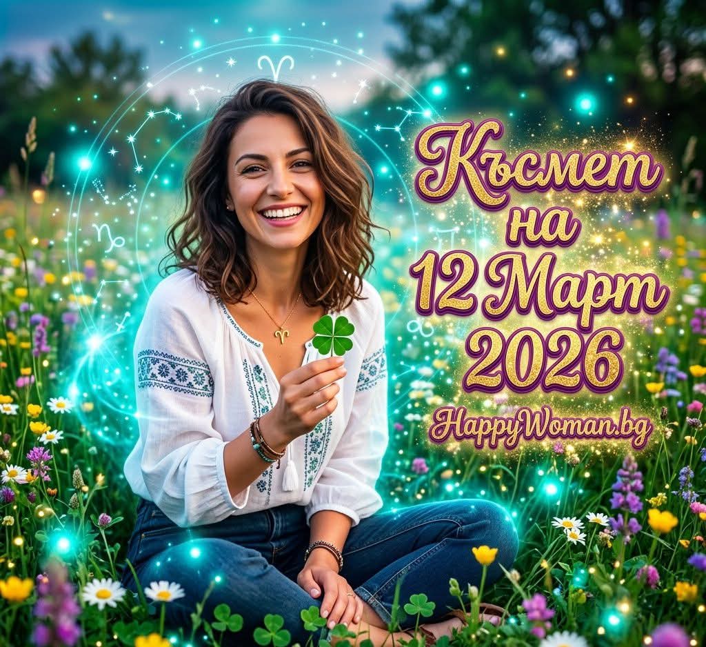 МАГНИТ за Огромен КЪСМЕТ на 12 Март 2026 ще бъдат 5 зодии МАГНИТ за Огромен КЪСМЕТ на 12 Март 2026 ще бъдат 5 зодии