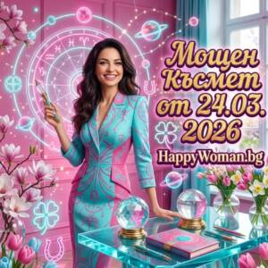 Мощен Късмет от 24.03.2026 се отключва за 5 зодии Мощен Късмет от 24.03.2026 се отключва за 5 зодии / снимка с авторски права на списание HappyWoman.bg