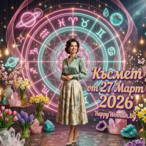 Задава се ЗЛАТЕН ПЕРИОД с Огромен КЪСМЕТ от 27.03.2026 за 6 зодии Задава се ЗЛАТЕН ПЕРИОД с Огромен КЪСМЕТ от 27.03.2026 за 6 зодии