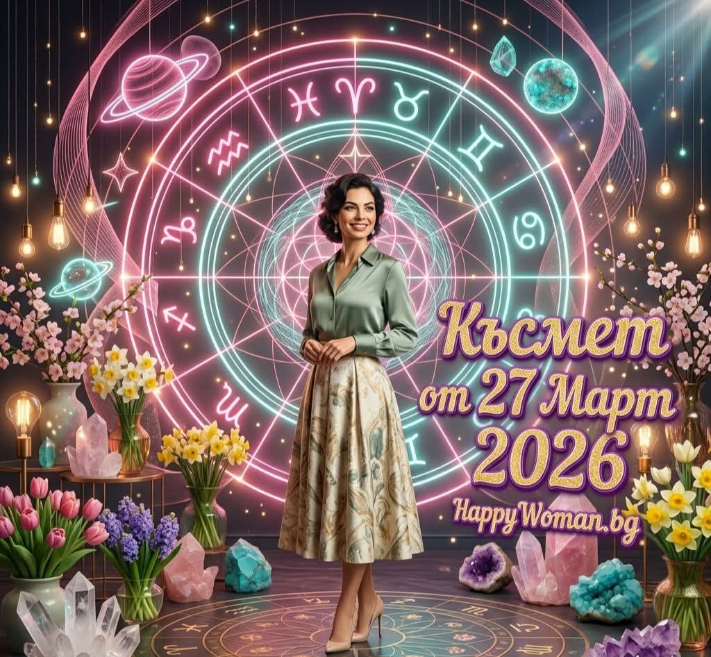 Задава се ЗЛАТЕН ПЕРИОД с Огромен КЪСМЕТ от 27.03.2026 за 6 зодии Задава се ЗЛАТЕН ПЕРИОД с Огромен КЪСМЕТ от 27.03.2026 за 6 зодии