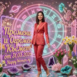 Златен Вторник носи Мощни Промени и Огромен Късмет от 31.03.2026 на 7 зодии Златен Вторник носи Мощни Промени и Огромен Късмет от 31.03.2026 на 7 зодии