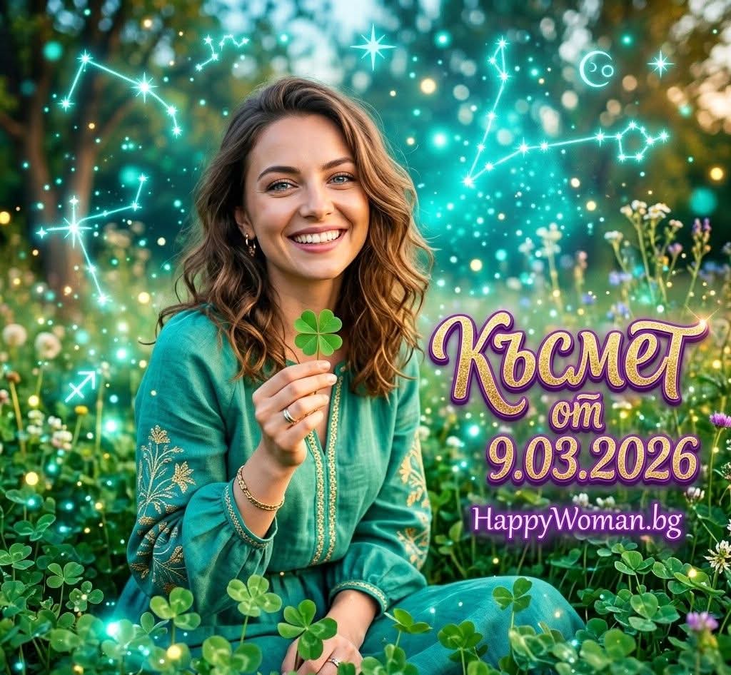 Бурен старт на седмицата! Ударно Голям Късмет от 9.03.2026 за 6 зодии Бурен старт на седмицата! Ударно Голям Късмет от 9.03.2026 за 6 зодии