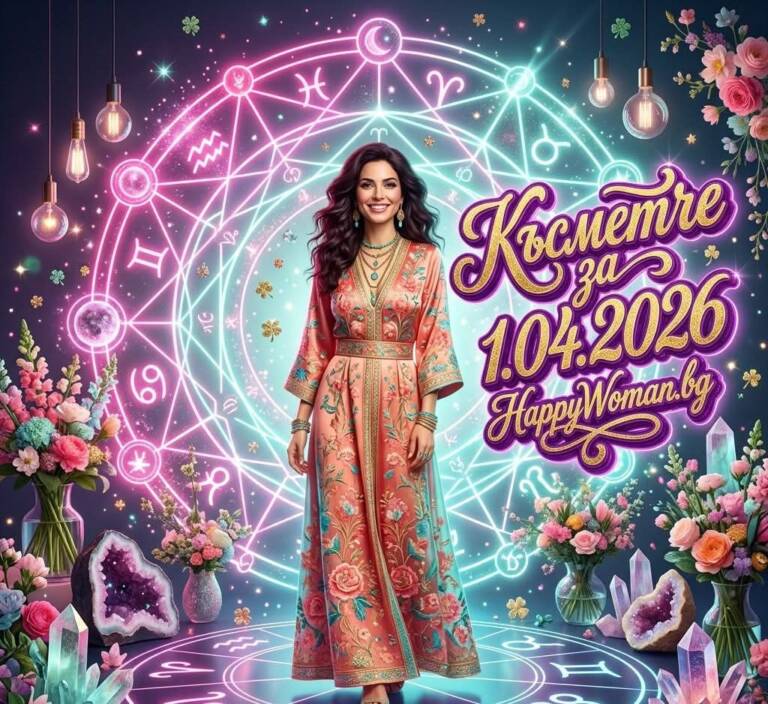 Късметче за 1.04.2026 за всяка зодия Късметче за 1.04.2026 за всяка зодия