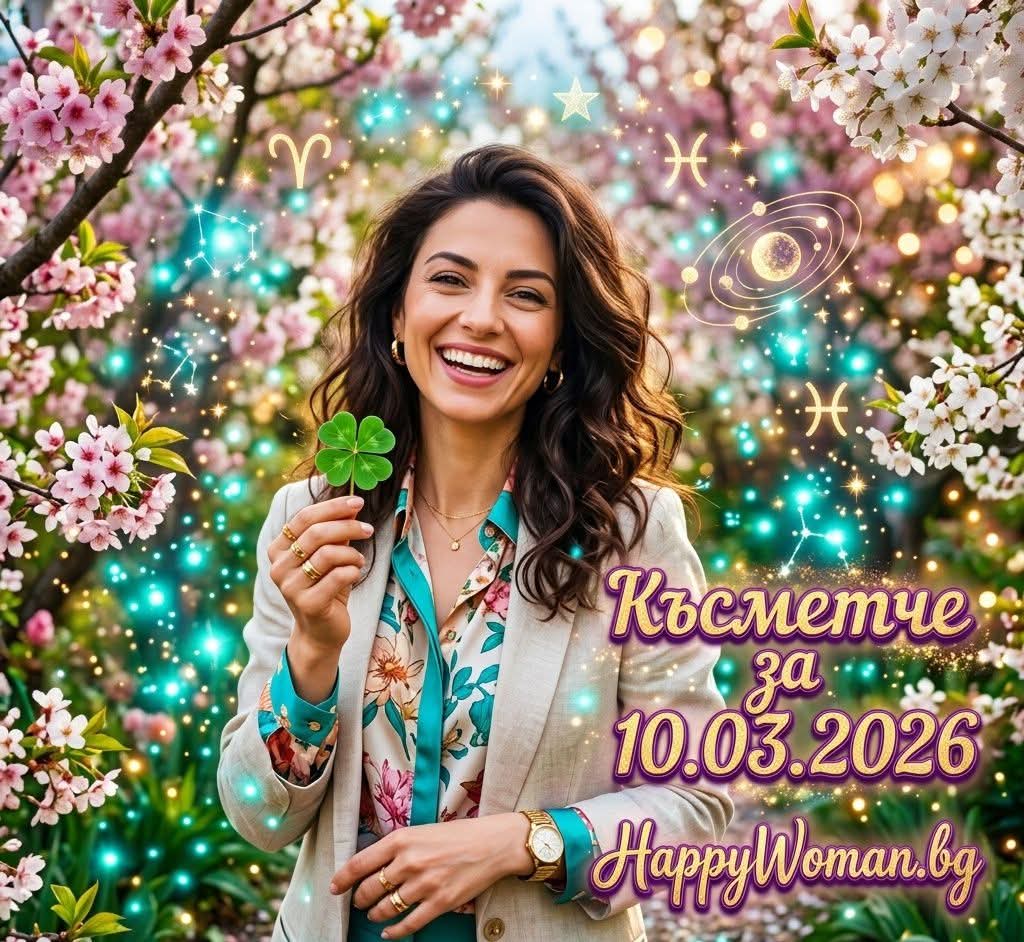 Късметче за 10.03.2026 за всяка зодия Късметче за 10.03.2026 за всяка зодия