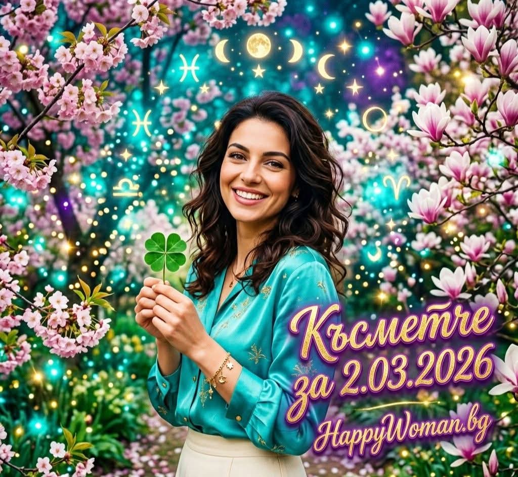 Късметче за 2.03.2026 за всяка зодия Късметче за 2.03.2026 за всяка зодия