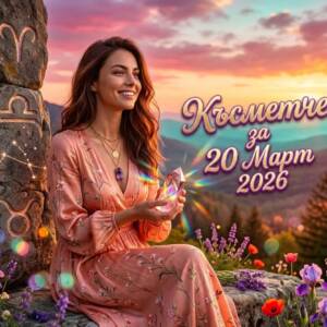 Късметче за 20 Март 2026 за всяка зодия Късметче за 20 Март 2026 за всяка зодия