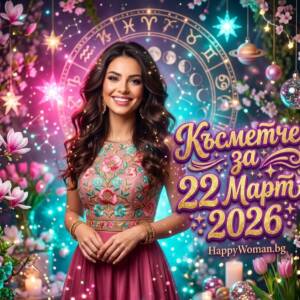 Късметче за 22 Март 2026 за всяка зодия Късметче за 22 Март 2026 за всяка зодия