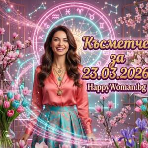 Късметче за 23 Март 2026 за всяка зодия Късметче за 23 Март 2026 за всяка зодия