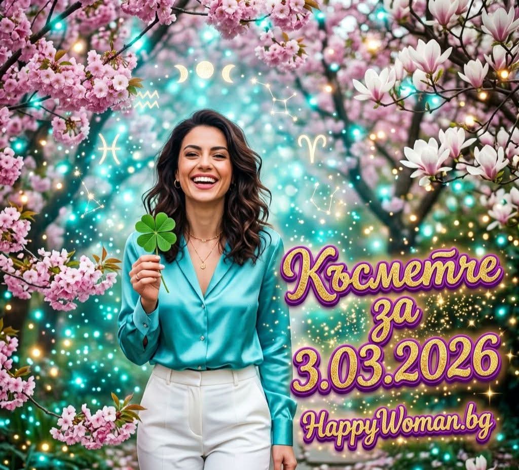 Късметче за 3.03.2026 за всяка зодия Късметче за 3.03.2026 за всяка зодия