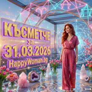 Късметче за 31.03.2026 за всяка зодия Късметче за 31.03.2026 за всяка зодия