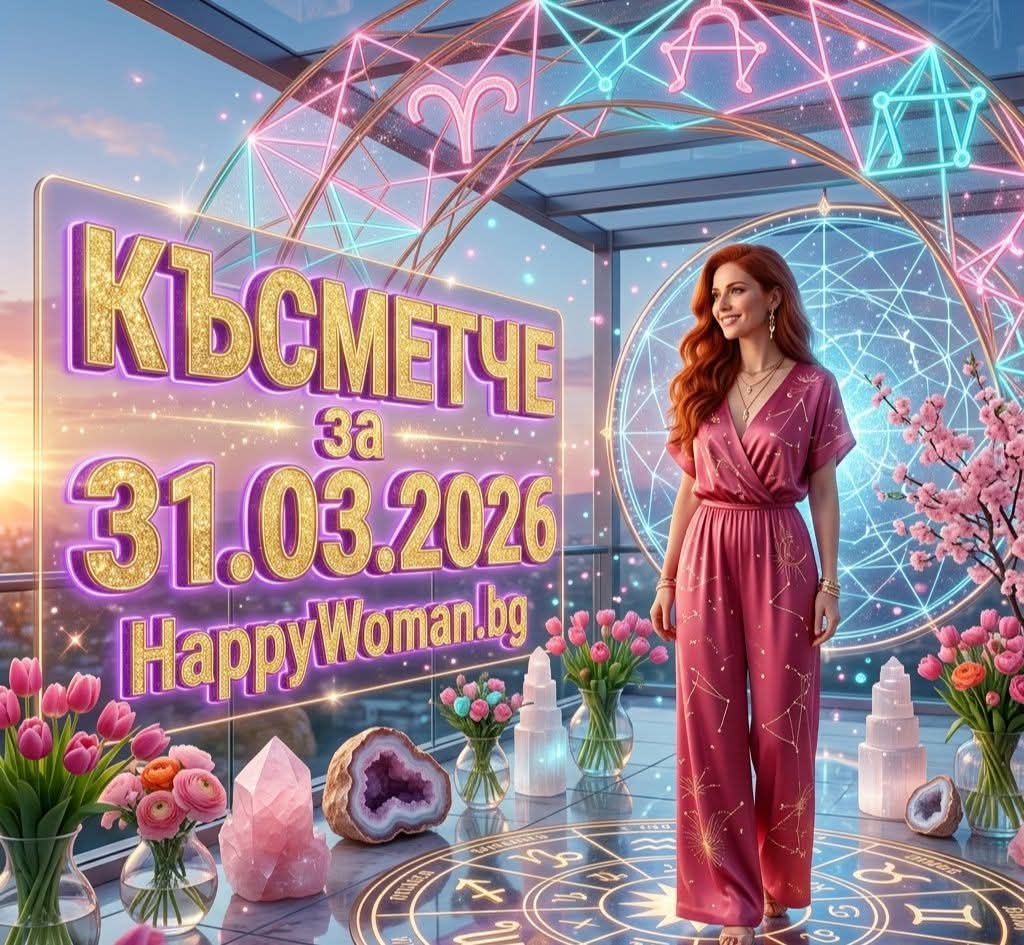 Късметче за 31.03.2026 за всяка зодия Късметче за 31.03.2026 за всяка зодия