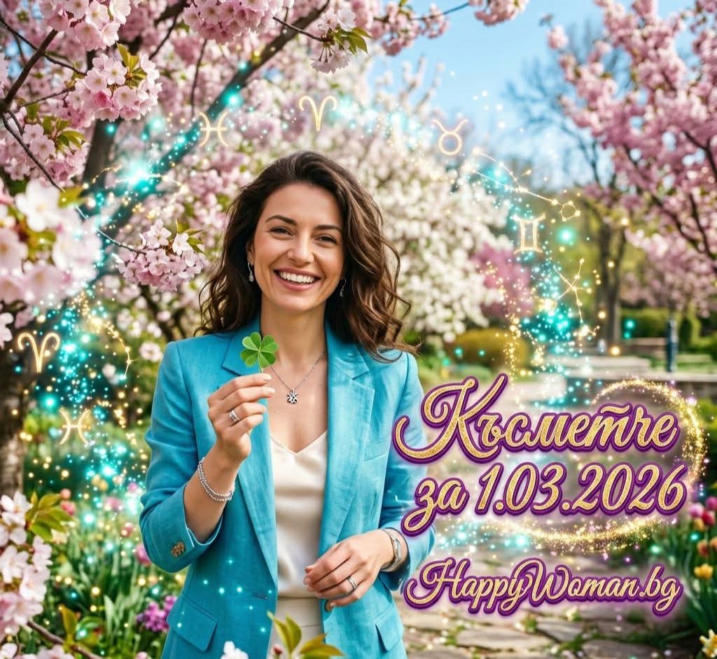 Късметче за 1.03.2026 за всяка зодия Късметче за 1.03.2026 за всяка зодия