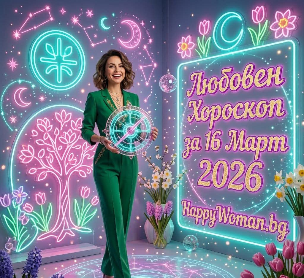 Любовен Хороскоп за 16 Март 2026 - понеделник Любовен Хороскоп за 16 Март 2026 – понеделник