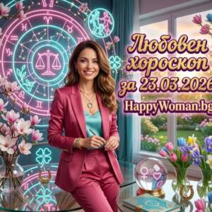 Любовен Хороскоп за 23 Април 2026 - понеделник Любовен Хороскоп за 23 Април 2026 - понеделник