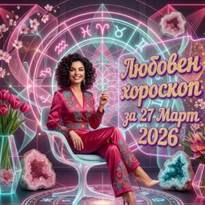 Любовен Хороскоп за 27.03.2026 за всяка зодия Любовен Хороскоп за 27.03.2026 за всяка зодия