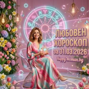 Любовен Хороскоп за 31.03.2026 - вторник Любовен Хороскоп за 31.03.2026 - вторник