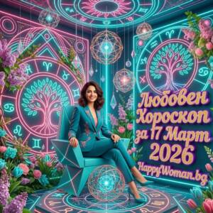 Любовен Хороскоп за 17 Март 2026 - вторник Любовен Хороскоп за 17 Март 2026 - вторник