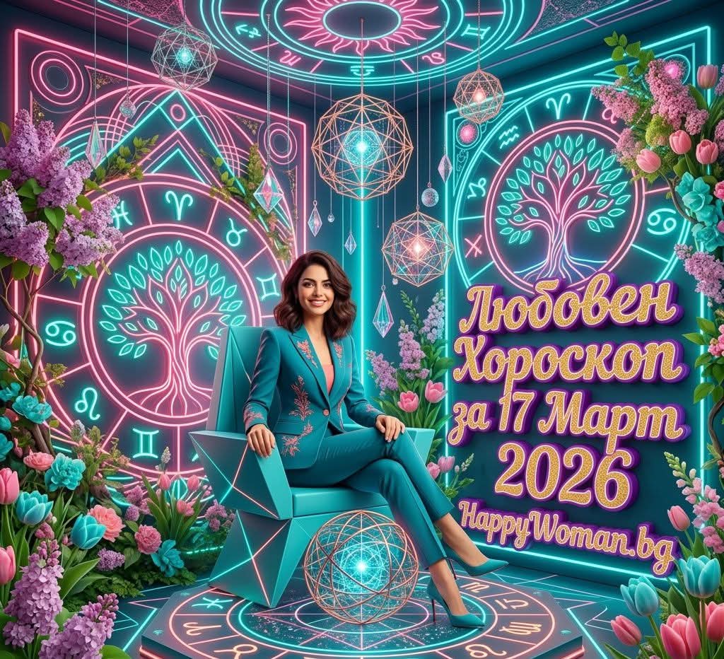 Любовен Хороскоп за 17 Март 2026 - вторник Любовен Хороскоп за 17 Март 2026 – вторник
