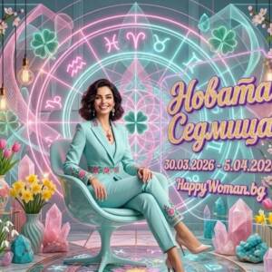 Новата Седмица 30.03.2026 - 5.04.2026 ще бъде Златна за 7 зодии - Сбъдват своя голяма мечта Новата Седмица 30.03.2026 - 5.04.2026