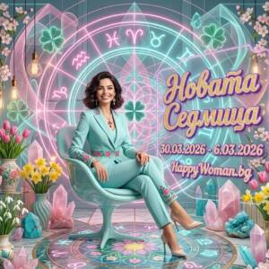 Новата Седмица 30.03.2026 - 5.04.2026 ще бъде Златна за 7 зодии - Сбъдват своя голяма мечта Новата Седмица 30.03.2026 - 5.04.2026