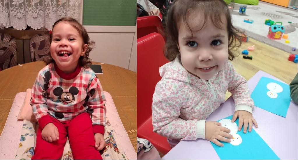 Спасете 2-годишната Виктория-Кристина Подай ръка и спаси 2-годишната Виктория-Кристина