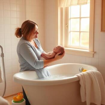 Първо къпане на бебето у дома: стъпка по стъпка за безстресово преживяване Първо къпане на бебето у дома: стъпка по стъпка за безстресово преживяване