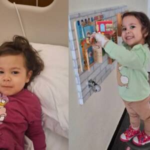 Спасете 2-годишната Виктория-Кристина Подай ръка и спаси 2-годишната Виктория-Кристина