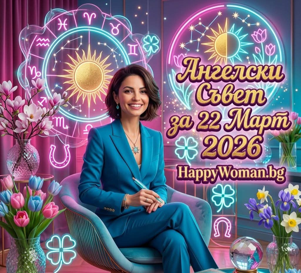 Ангелски Съвет за 22 Март 2026 за всяка зодия Ангелски Съвет за 22 Март 2026 за всяка зодия