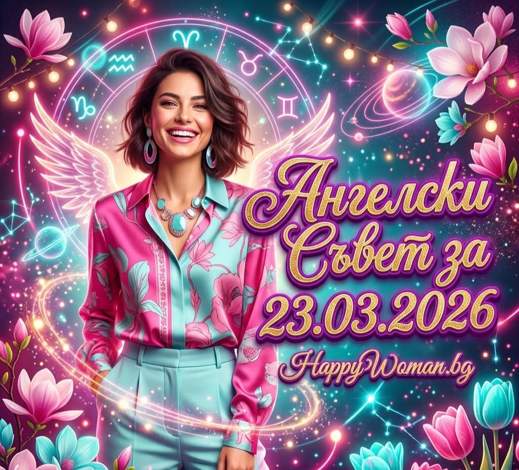 Ангелски Съвет за 23 Март 2026 за всяка зодия Ангелски Съвет за 23 Март 2026 за всяка зодия