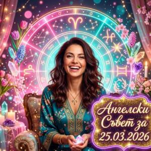 Ангелски Съвет за 25 Март 2026 за всяка зодия Ангелски Съвет за 25 Март 2026 за всяка зодия