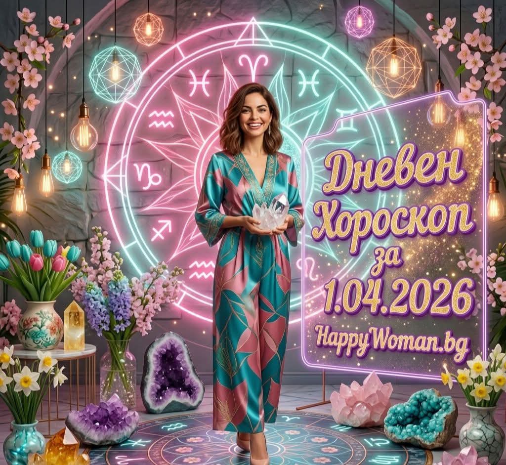 Дневен хороскоп за 1 Април 2026 - сряда Дневен хороскоп за 1 Април 2026 – сряда