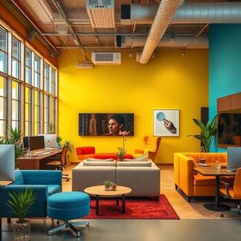 Щастливи цветове в офиса: как да повишим продуктивността Щастливи цветове в офиса: как да повишим продуктивността