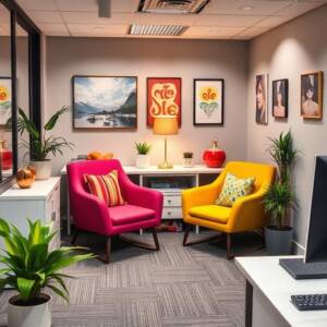 Щастливи цветове в офиса: как да повишим продуктивността Щастливи цветове в офиса: как да повишим продуктивността