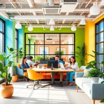 Щастливи цветове в офиса: как да повишим продуктивността Щастливи цветове в офиса: как да повишим продуктивността