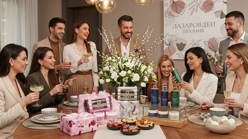 Кога е Лазаровден и защо иконата на Свети Лазар носи здраве на дома? Млади хора празнуват около маса с върбови клонки, питащи се кога е Лазаровден.