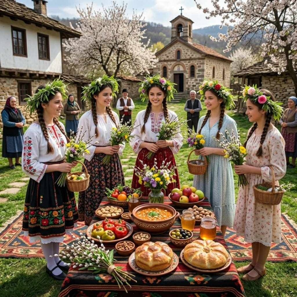 Кога е Лазаровден и защо иконата на Свети Лазар носи здраве на дома? Малки момичета лазарки с венчета и кошнички пеят за кога е Лазаровден.