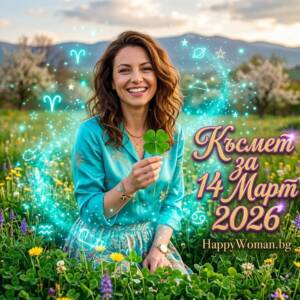 Късмет за 14 Март 2026 за всяка зодия Късмет за 14 Март 2026 за всяка зодия
