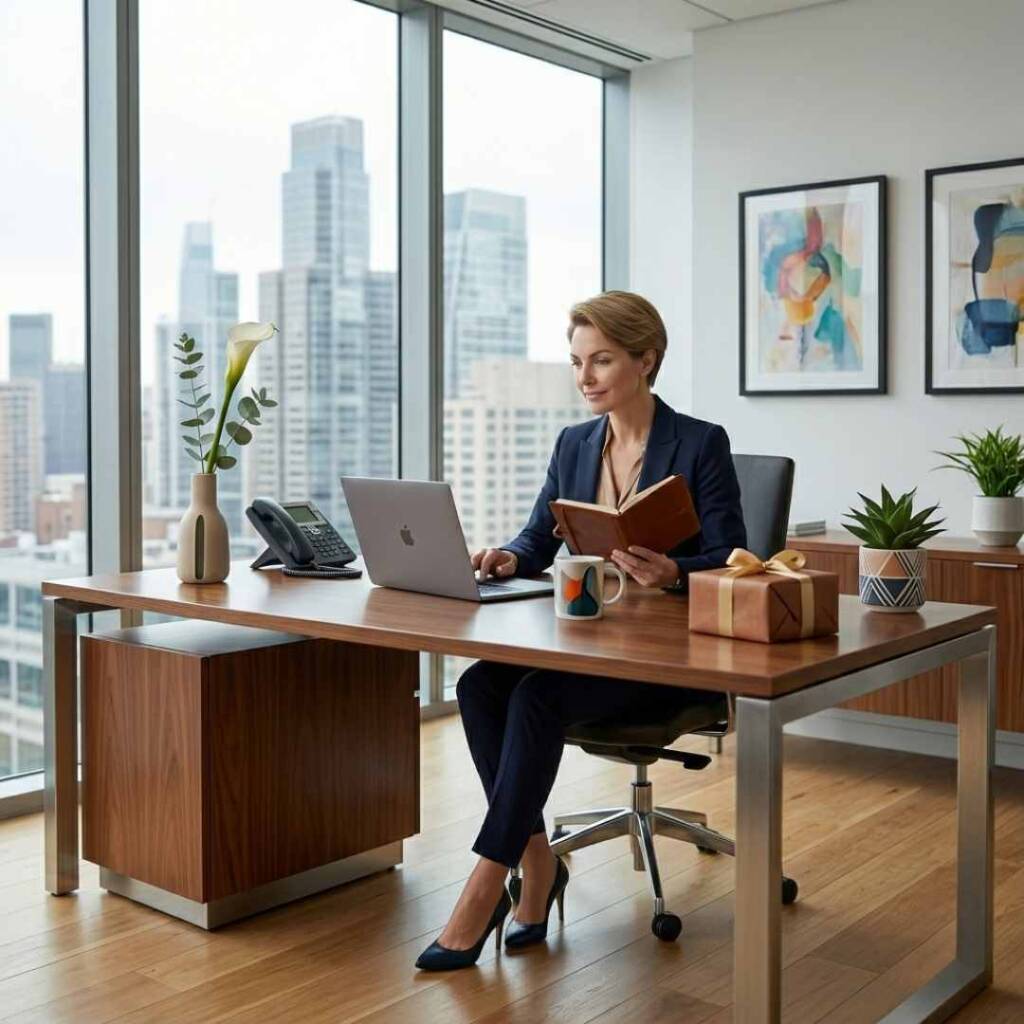 От романтичката до кариеристката: подаръци за 8 март според личността От романтичката до кариеристката: подаръци за 8 март според личността Желязнаат лейди ( жената в офиса)