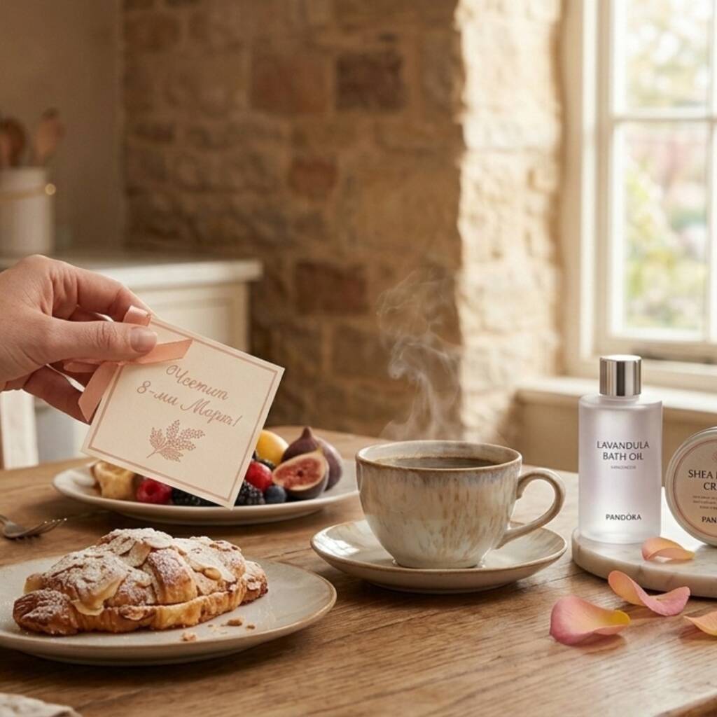 Най-красивите пожелания за 8 март: Как да изберем правилните думи (и подарък) нетстандартно поднасяне на пожелания за 8 амрт и подаръци сутрин с кафето