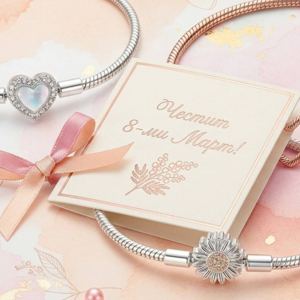 Най-красивите пожелания за 8 март: Как да изберем правилните думи (и подарък) пожелания за 8 март и подарък гривна тип Пандора