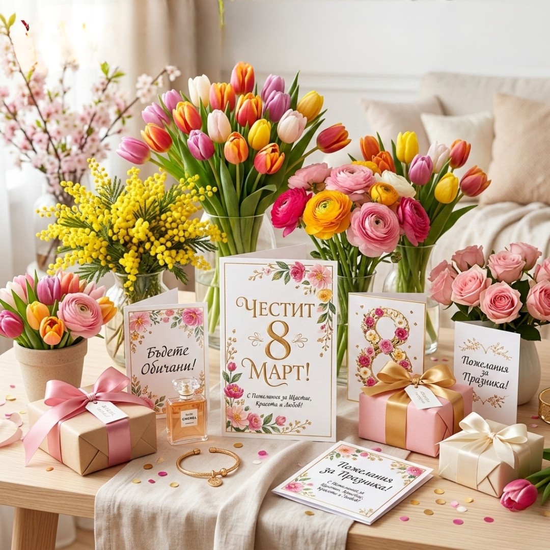 Най-красивите пожелания за 8 март: Как да изберем правилните думи (и подарък) Най-красивите пожелания за 8 март: Как да изберем правилните думи (и подарък)