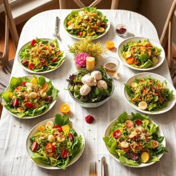 7 свежи пролетни салати за Великден, които свършват преди агнешкото на масата 7 свежи пролетни салати за Великден, които свършват преди агнешкото на масата