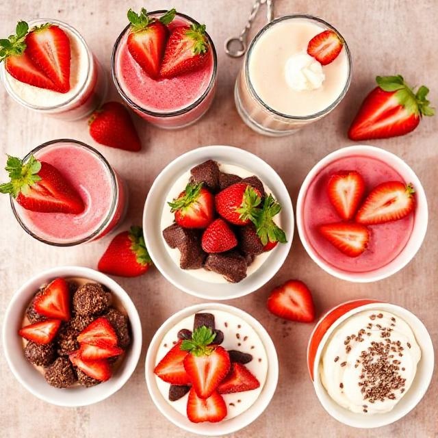 7 феноменални десерта с пресни ягоди, които се бъркат точно за 10 минути